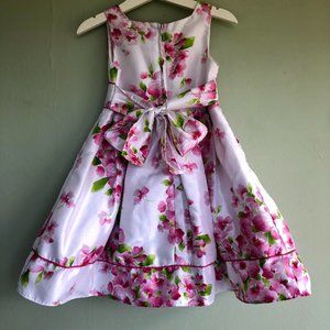 Flower Print Spring Dress
